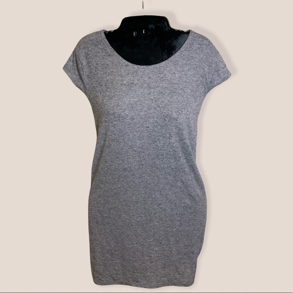 🛑SOLD🛑H&M T-Shirt Dress Gray Size XS